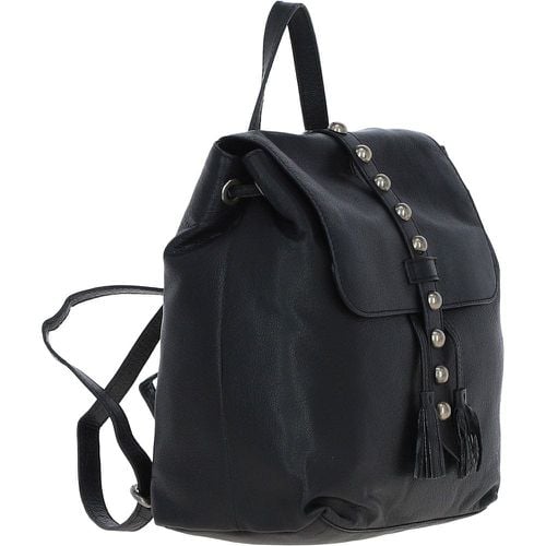 Apos;Lorenzo&apos; Women&apos;s Unique Leather Backpack: 61753 Black NA - Ashwood Handbags - Modalova