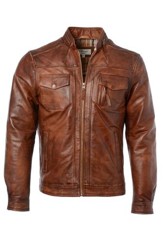 Apos;Edinburgh&apos; Ashwood Leather Mens Jacket: 1895 Tan Size 3XL Z2 L2 - Ashwood Handbags - Modalova