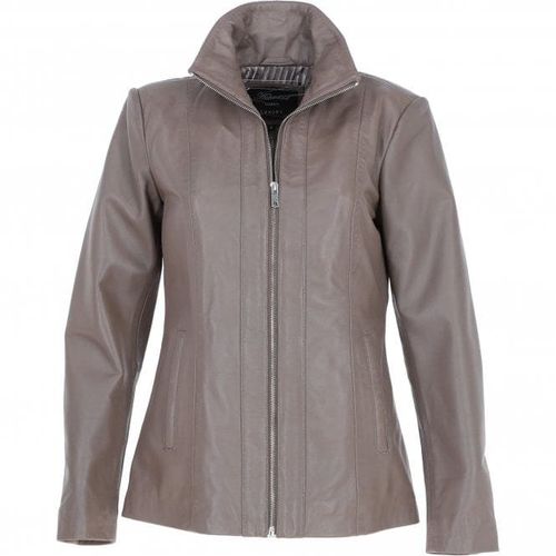 Ashwood Womens Leather Jacket: awl 880 Taupe 16 - Ashwood Handbags - Modalova