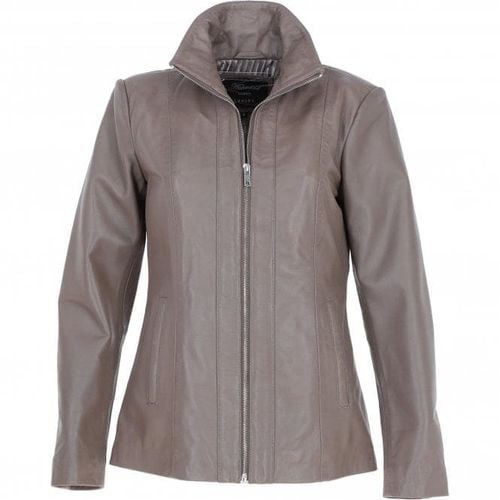 Ashwood Womens Leather Jacket: awl 880 Taupe 18 - Ashwood Handbags - Modalova