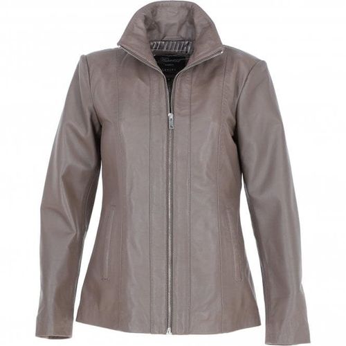 Ashwood Womens Leather Jacket: awl 880 Taupe 8 - Ashwood Handbags - Modalova