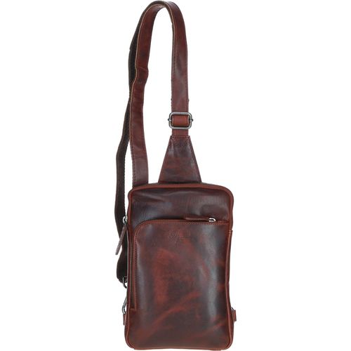 Leather Crossbody Sling Bag: FE-21 Cognac NA - Ashwood Handbags - Modalova