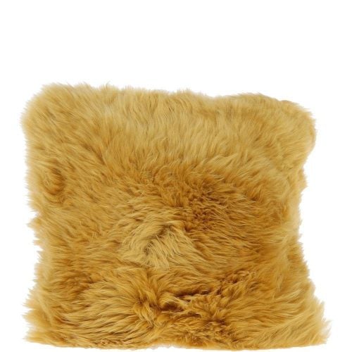 Fenland Cushion: SHEEPSKIN CUSHION Ochre ONE SIZE - Ashwood Handbags - Modalova