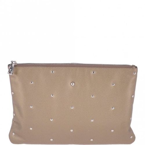 Large Studded Clutch Bag : 60918 Pewter Gold NA - Ashwood Handbags - Modalova