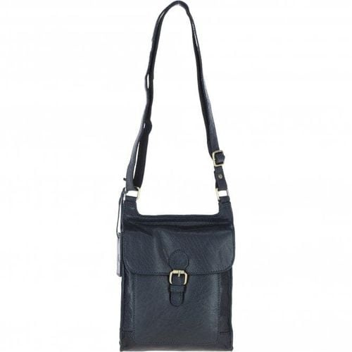 Ashwood Womens Vintage Small Leather Travel Shoulder Bag: G24 Navy NA - Ashwood Handbags - Modalova