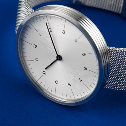 Auteur Watches Circles Classic - Swiss Made Designeruhr Milanese Staal 38mm - outletuhren.com - Modalova