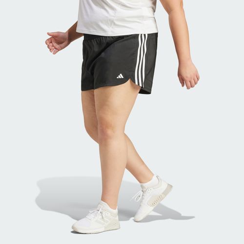 Pantalón corto Pacer Training Woven High-Rise 3 bandas (Tallas grandes) - adidas - Modalova