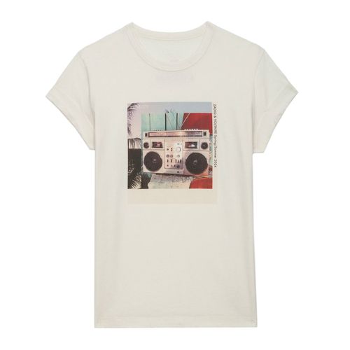 Camiseta Anya Estampado Fotográfico - Zadig & Voltaire - Zadig&Voltaire - Modalova