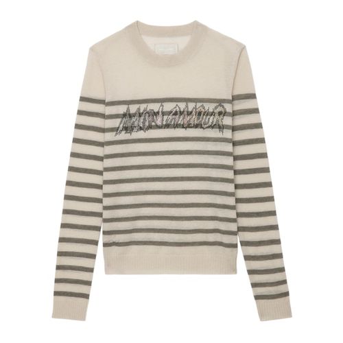 Pullover Source Mon Amour Strass 100% Kaschmir - Zadig & Voltaire - Zadig&Voltaire - Modalova