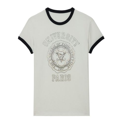 Camiseta Walk University Strass - Zadig & Voltaire - Zadig&Voltaire - Modalova