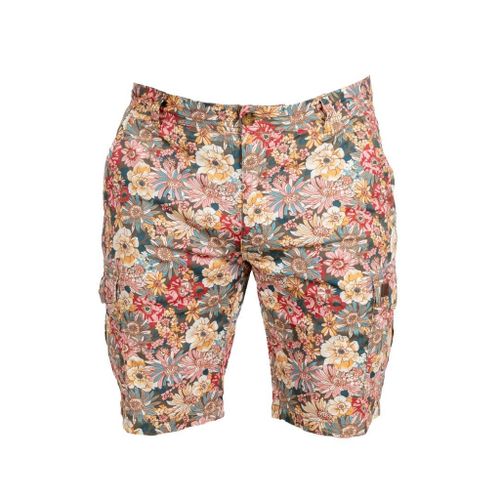 Bermuda cargo imprimé fleuri - BLACKS LEGEND - Modalova