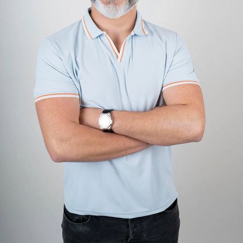 Polo anti UV bleu ciel - BLACKS LEGEND - Modalova