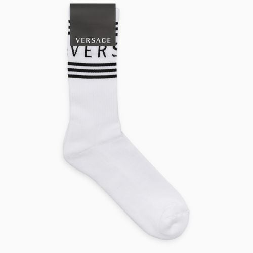 Weiße Sportsocken - Versace - Modalova