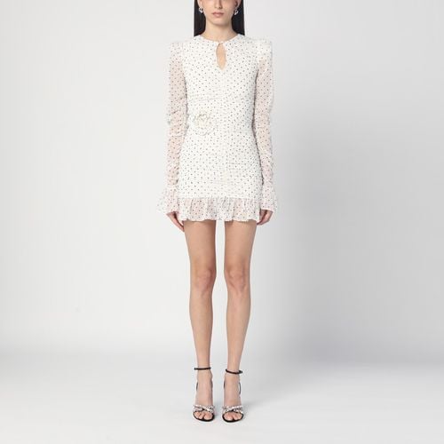 White polka dot mini dress - ROTATE Birger Christensen - Modalova