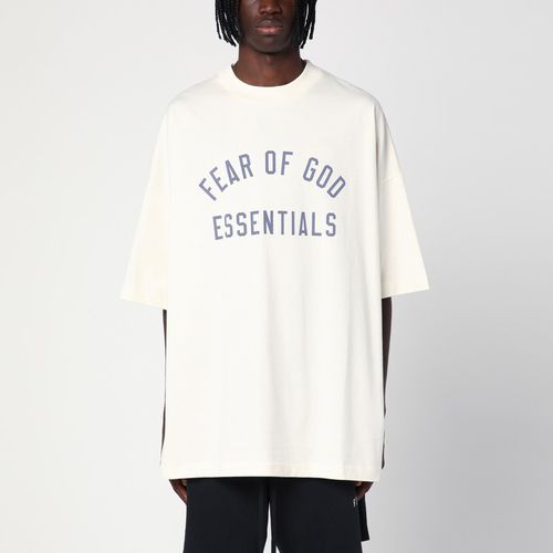 T-Shirt bianca con logo - Fear of God Essentials - Modalova