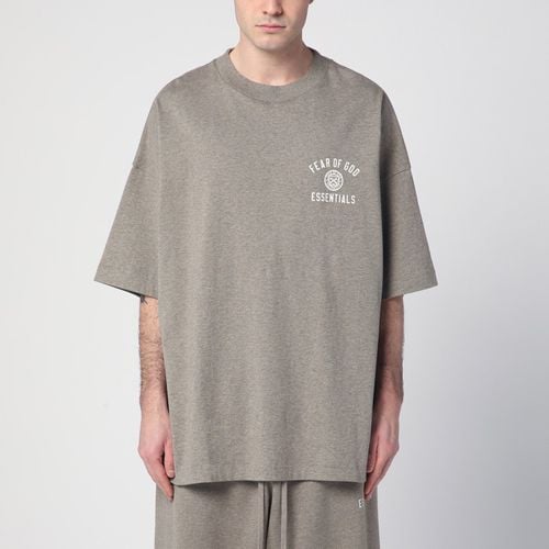 Heather T-Shirt with University logo on the chest - Fear of God Essentials - Modalova