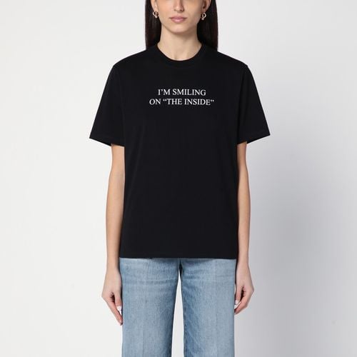 T-Shirt I'm Smiling On The Inside - Victoria Beckham - Modalova