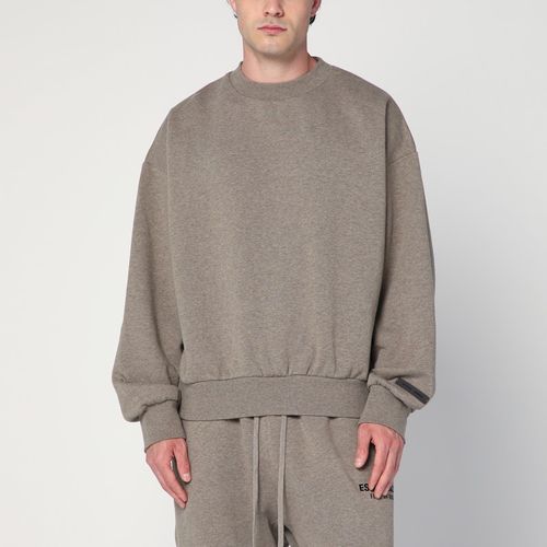 Fleece cotton sweatshirt with logo - Fear of God Essentials - Modalova
