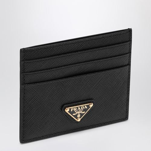 Black card holder in Saffiano - Prada - Modalova