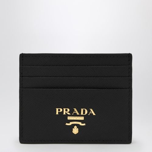 Black card holder in Saffiano - Prada - Modalova