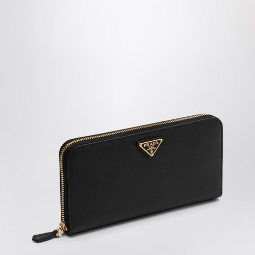 Black and gold zip around wallet - Prada - Modalova