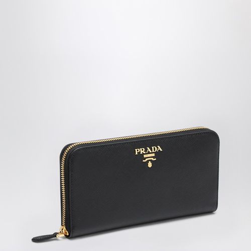 Black Saffiano large wallet - Prada - Modalova