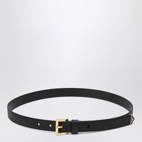 Black Saffiano leather belt - Prada - Modalova