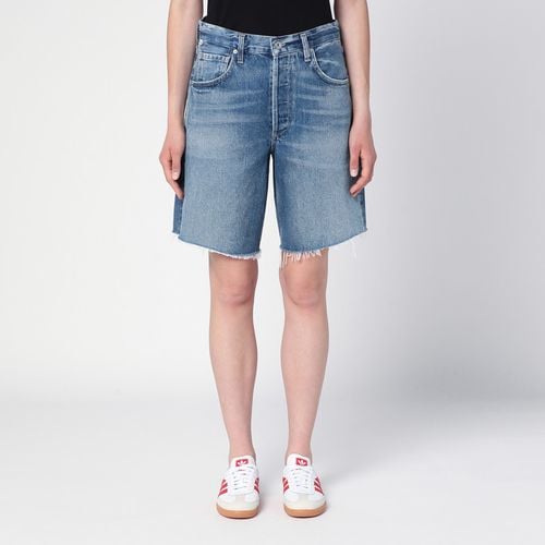 Washed blue shorts in organic denim - Citizens of Humanity - Modalova