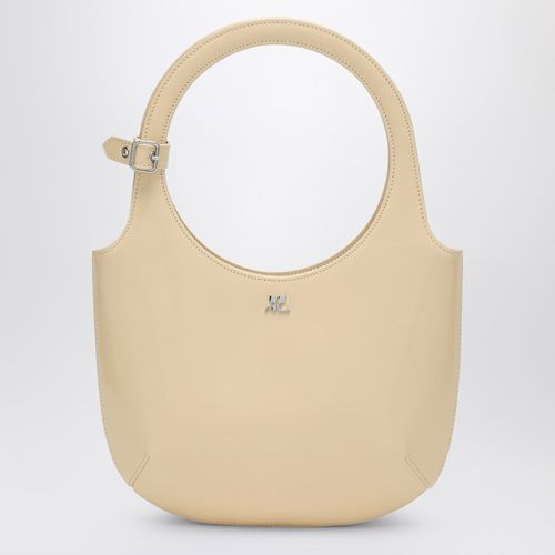 Borsa Holy Iced in pelle Soft Butter - Courrèges - Modalova