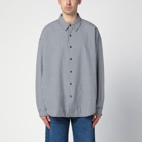 Wool blend checked shirt - New Amsterdam Surf Association - Modalova