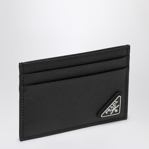 Saffiano card holder with logo - Prada - Modalova