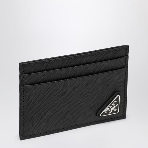 Saffiano card holder with logo - Prada - Modalova