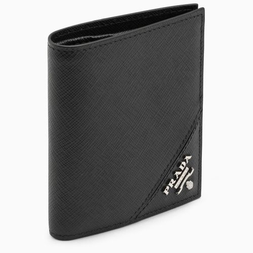 Small black wallet in Saffiano - Prada - Modalova