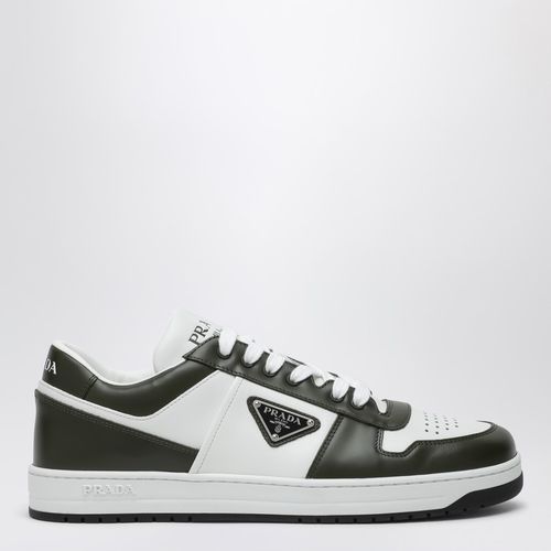 Schwarz Leder Sneaker Downtown - Prada - Modalova