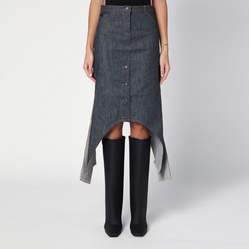 Dark grey denim skirt - Courrèges - Modalova