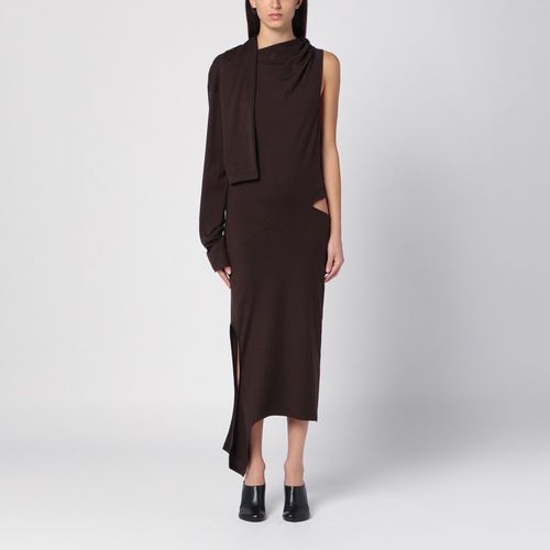 One-shoulder dress with cut-out - Courrèges - Modalova