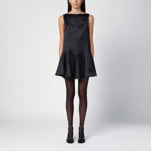 Black silk mini Mags dress - Khaite - Modalova