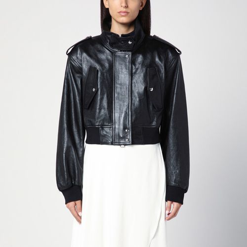 Kember black leather jacket - Khaite - Modalova