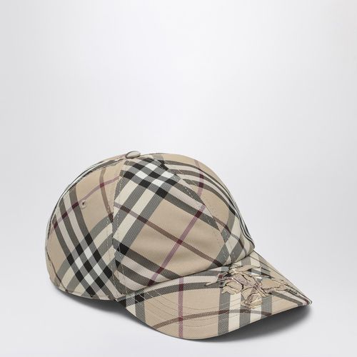 Cappello da baseball Check con ricamo EKD - Burberry - Modalova