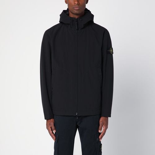 Black jacket with zip - Stone Island - Modalova