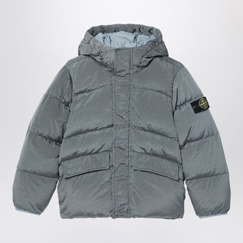 Graue gefütterte Jacke - Stone Island - Modalova