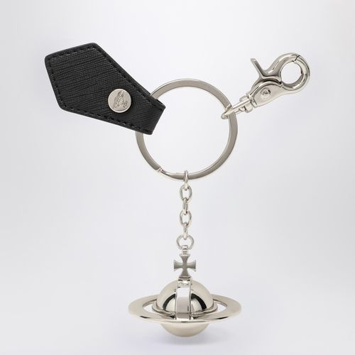 D Orb black metal key ring - Vivienne Westwood - Modalova