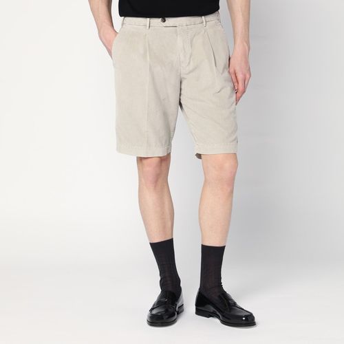 Beige cotton bermuda shorts - PT Torino - Modalova