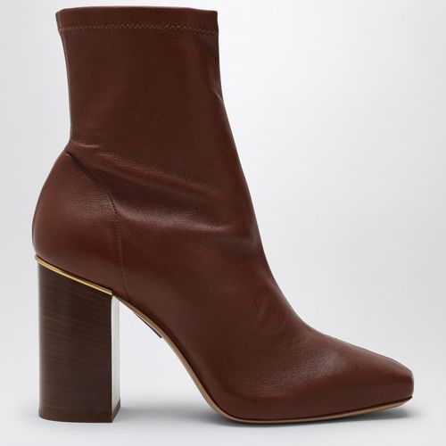 Cognac-coloured Ambre ankle boot - Chloé - Modalova