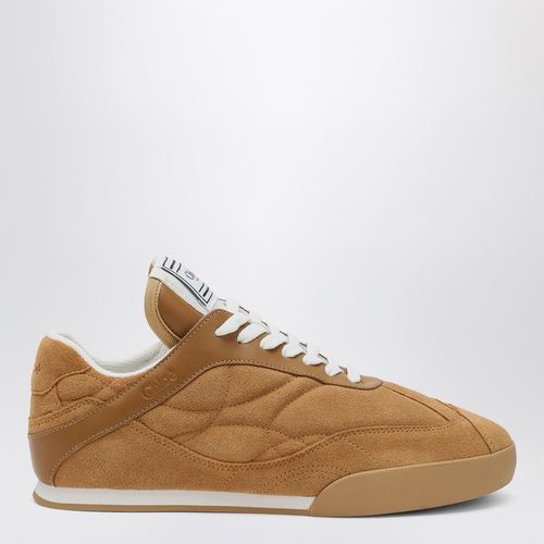 Sneaker Kick color cannella in camoscio - Chloé - Modalova