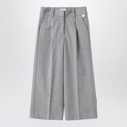 Grey Palace pant with darts - Il Gufo - Modalova