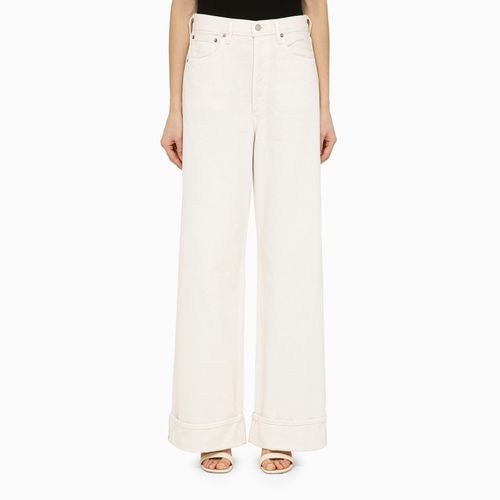 White denim flared jeans - AGOLDE - Modalova