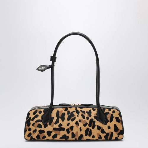 Le Teckel medium bag in leopard-print pony hair - Alaïa - Modalova