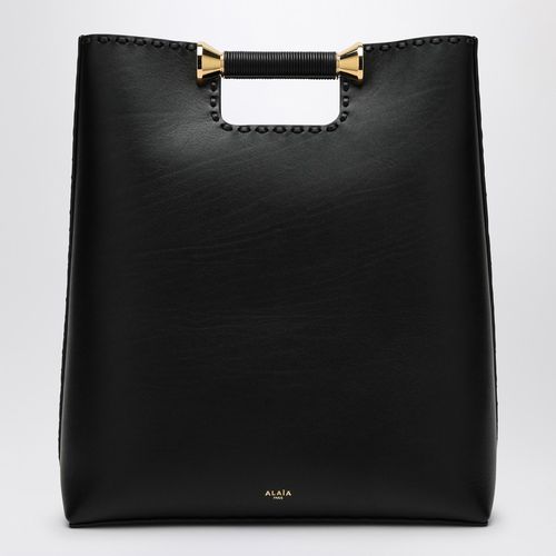 Bobine schwarze Leder-Tote - Alaïa - Modalova