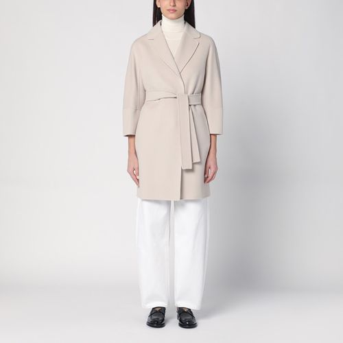 Cappotto beige chiaro in lana - 'S Max Mara - Modalova